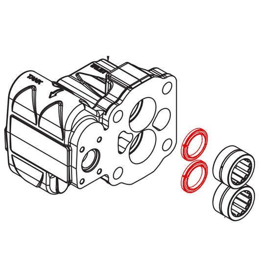ARANDELA DE BRONCE PARA BOMBA HIDRAULICA P50 - SERIE C