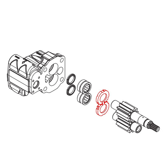 PLATO DE BRONCE PARA BOMBA HIDRAULICA P50 - SERIE C